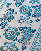 Green Butterfly - Table Mats & Napkins Set (4 + 4)