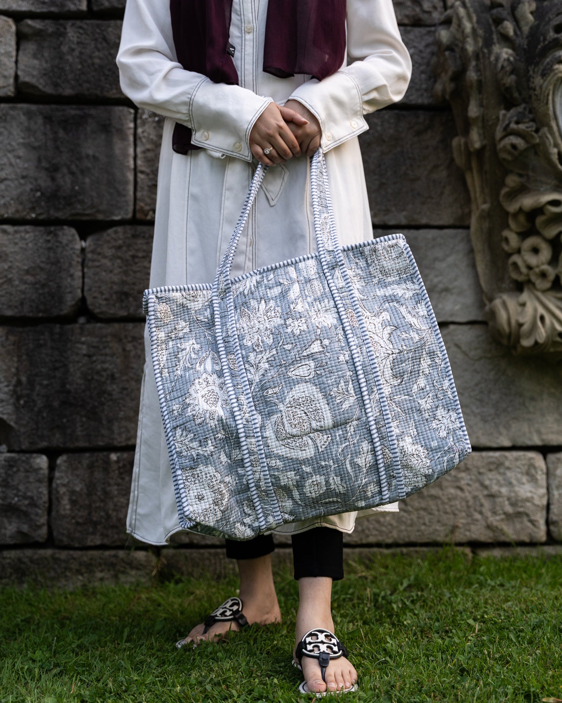 Grey Classic Tote Bag