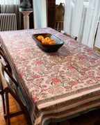 Pink Valley Table Cloth