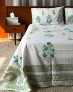 Mehendi Bagh – King Bedsheet