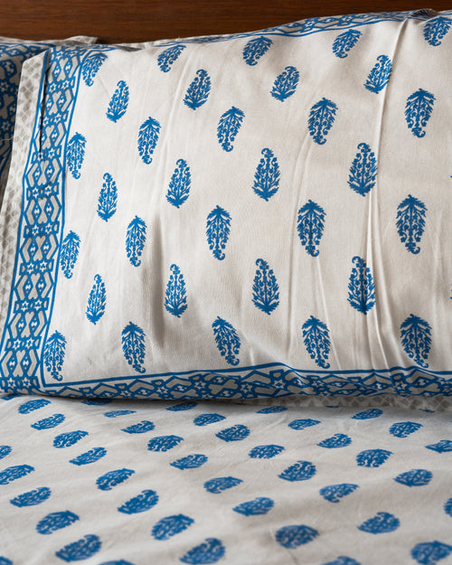 Ambi Indigo – Queen Bedsheet