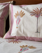Jaipur Palm – Queen Bedsheet